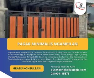 Pagar Minimalis Ngampilan