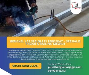 Bengkel Las Stainless Terdekat – Spesialis Pagar & Railing Mewah
