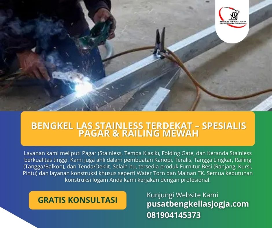 Bengkel Las Stainless Terdekat – Spesialis Pagar & Railing Mewah