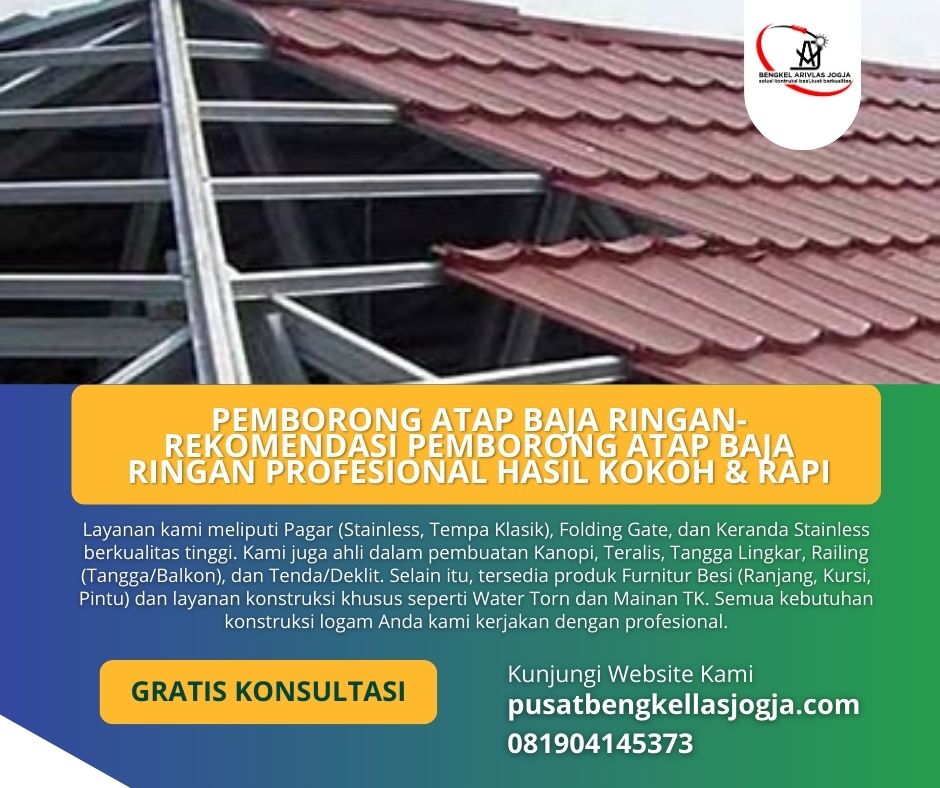 Pemborong Atap Baja Ringan-Rekomendasi Pemborong Atap Baja Ringan Profesional Hasil Kokoh & Rapi